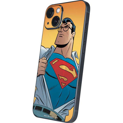 DC Comics Superman 90's Animated Series iPhone 14 Plus Skin